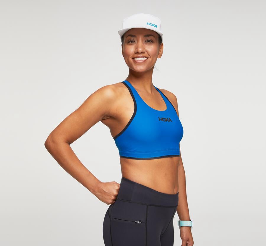 Hoka One One Performance Sports - Women Bras - Blue,Australia PKJ-465018